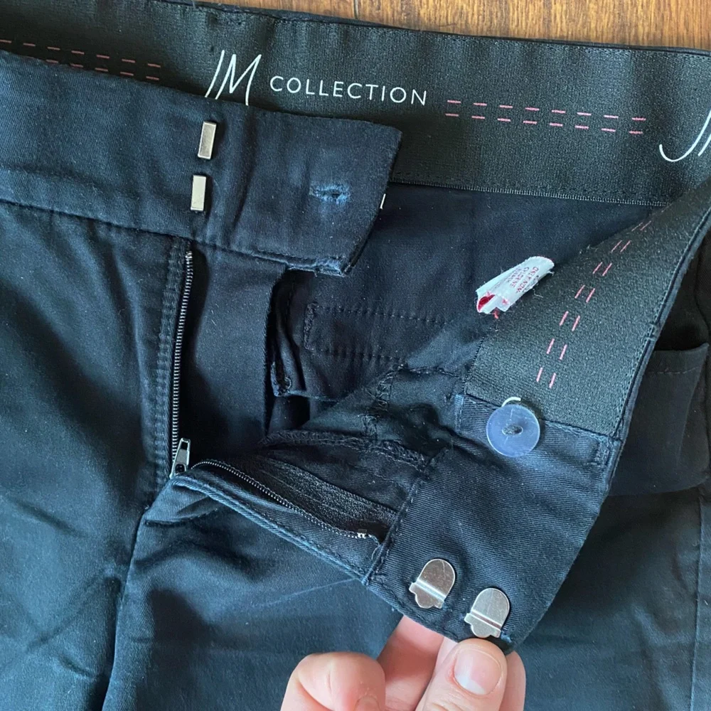 Black JM Collection Slacks - Picture 4 of 7